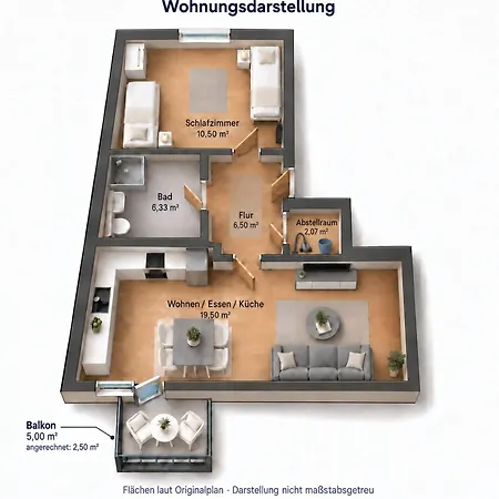 Appartement Neubau Mit Kueche, Tv In Der Naehe Von Aachen Alsdorf